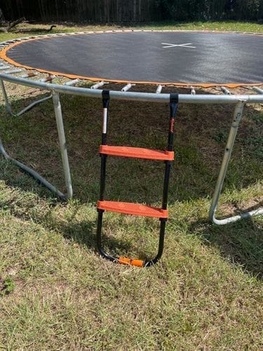 Customer photo review of Jumpfly Universal Trampoline Ladder