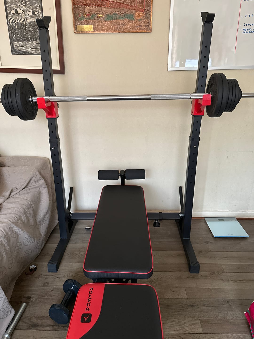 Customer photo review of Squat Rack IRONSIDE