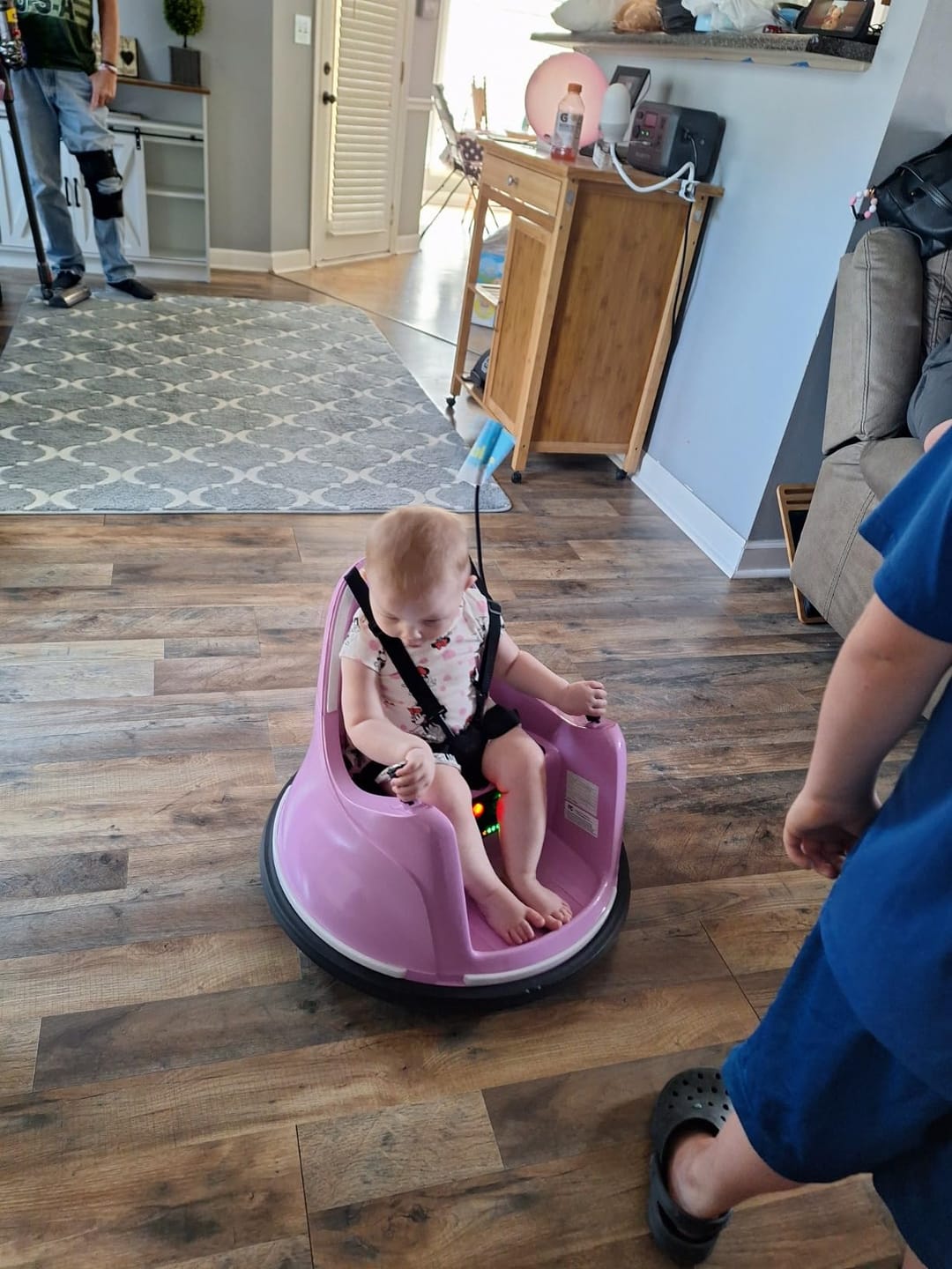 Customer photo review of 360 Rotation Bumper Car (12V) 2 Speed