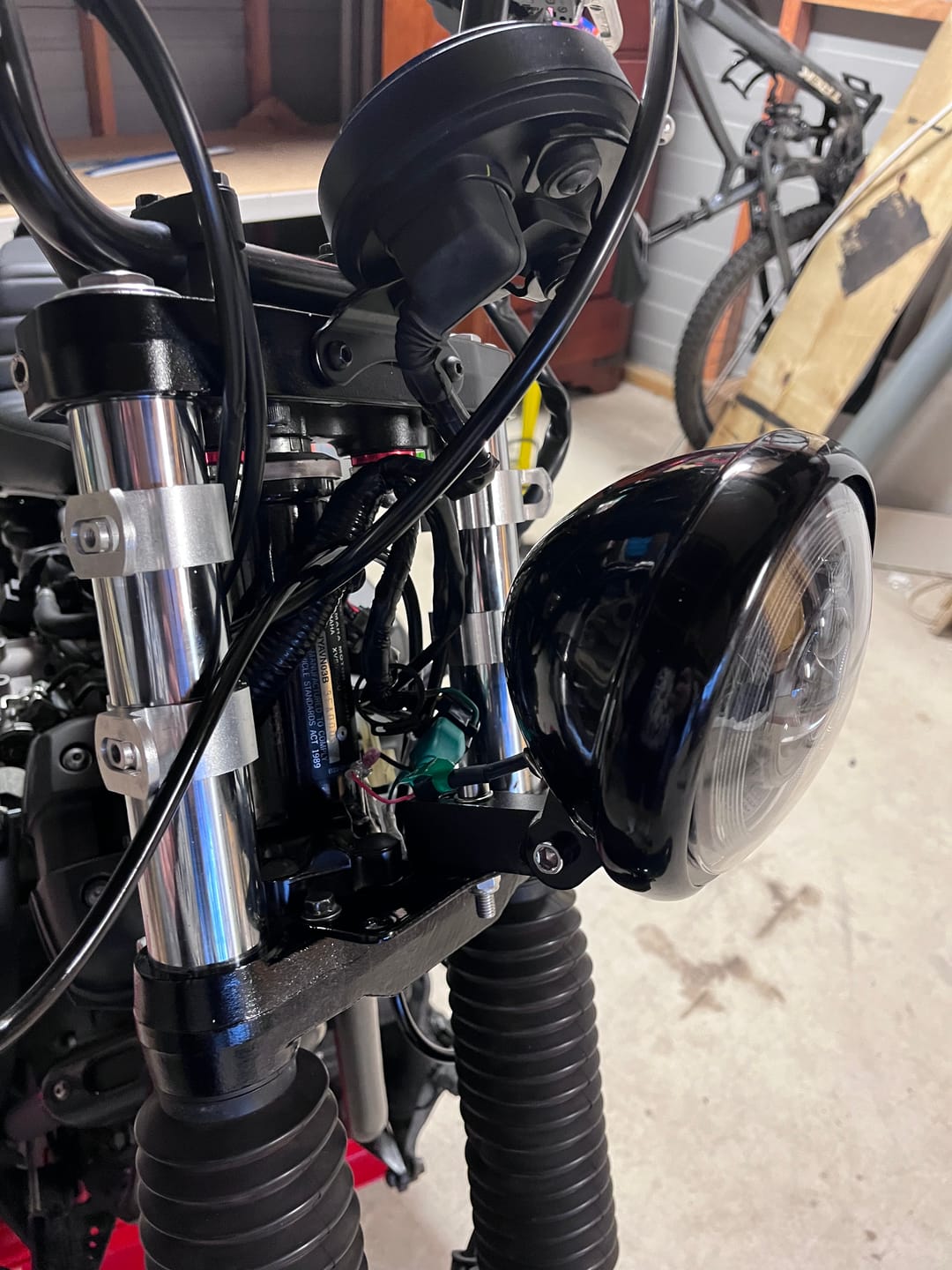 Customer photo review of HEAD LIGHT FORWARDING BRACKET