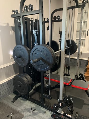 Customer photo review of URA-MAX COLORED Bumper Plate Sets