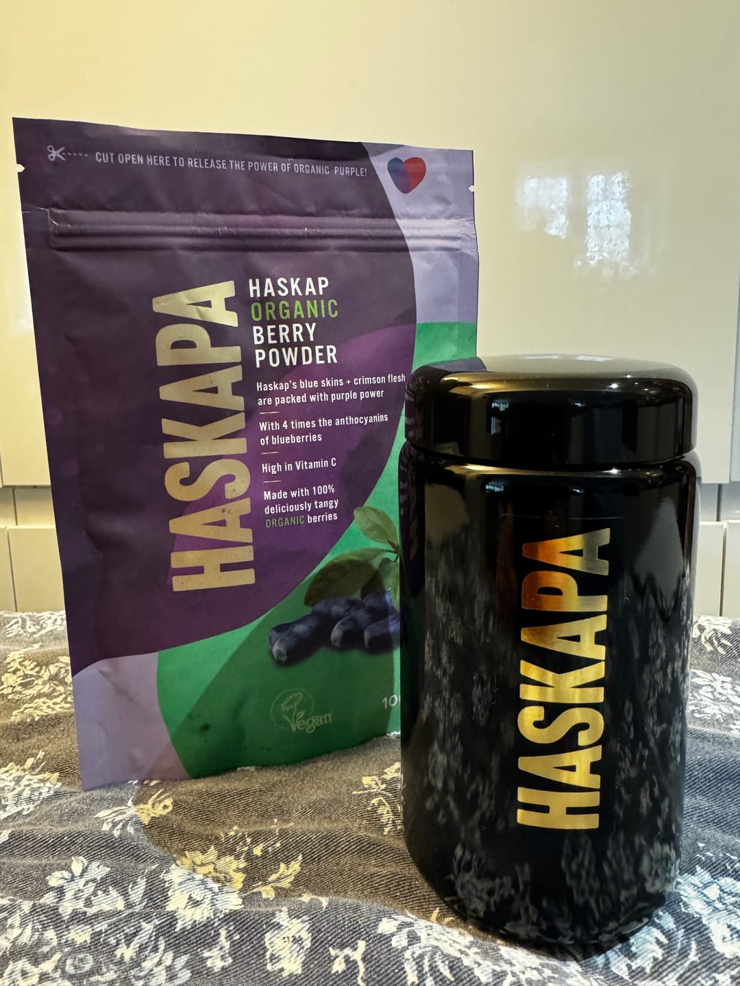 Customer photo review of Haskapa Organic Superfood Berry Powder