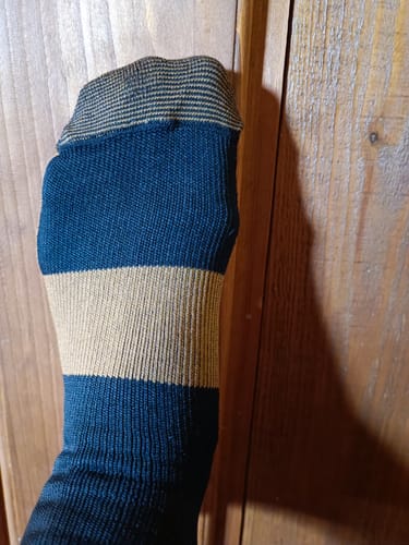 Customer photo review of Antifungális Kompressziós Zokni Rézszálakkal