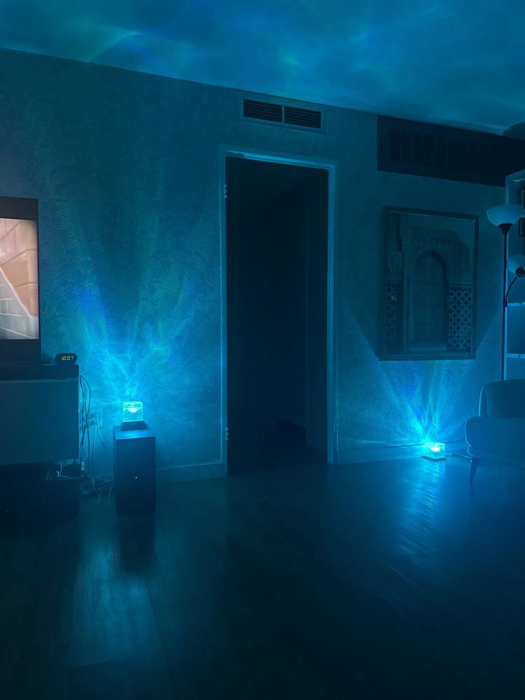 Customer photo review of Northern Lights Lamp