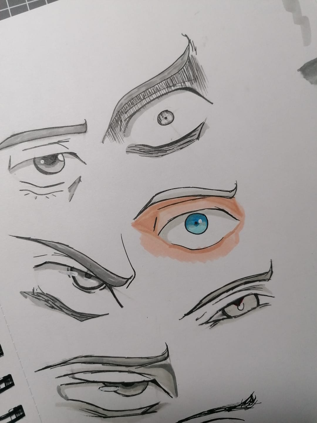 Customer photo review of Ohuhu Honolulu Colorless Blender Marker - Pack of 6
