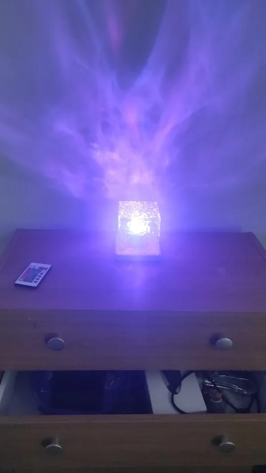 Customer photo review of Northern Lights Lamp