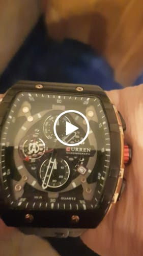 Customer video review of Curren Atene® orologio uomo acciaio