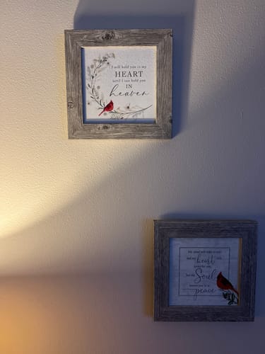 Customer photo review of My Soul Knows You're at Peace by Summer Snow SS829