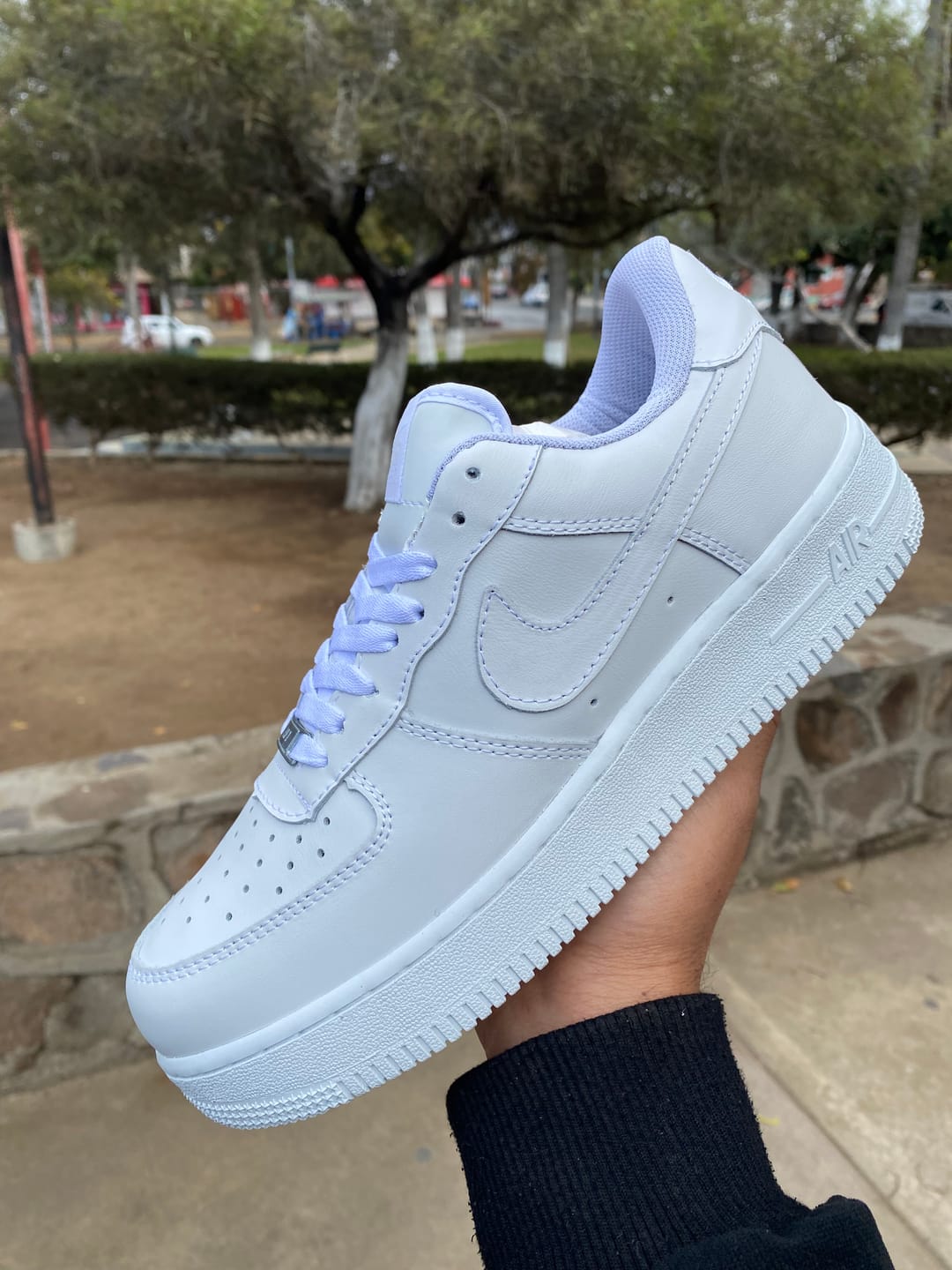 Customer photo review of Tenis Air Force 1 Blanco Total Piel 1.1