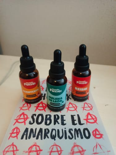 Customer photo review of Extracto Melena de León - Gotas Ultra Concentrado