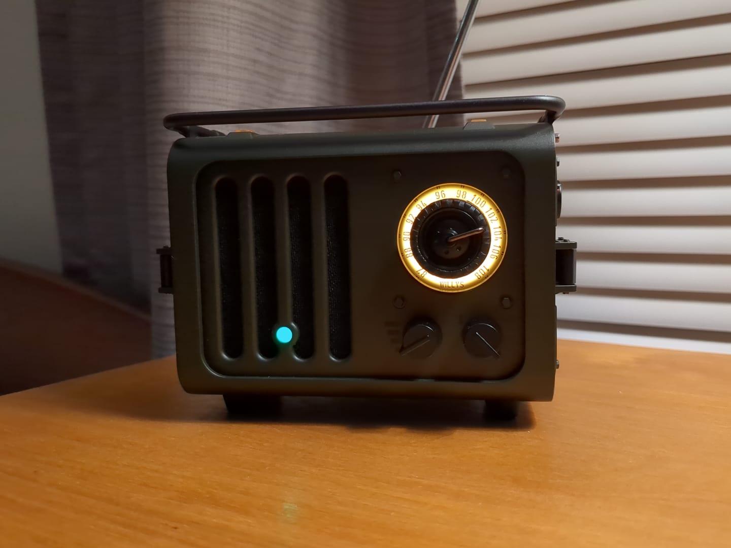 Customer photo review of MUZEN Wild Jeep Portable FM Radio & Bluetooth Speaker