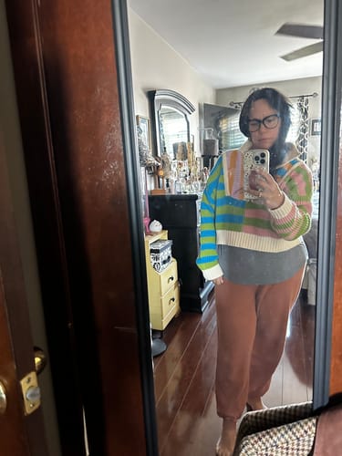 Customer photo review of Romy Sweater