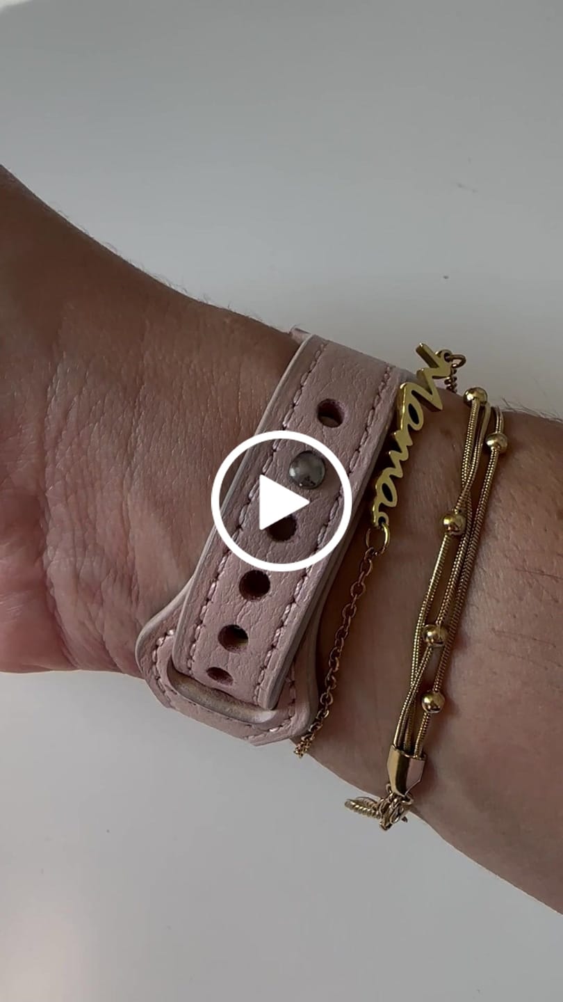 Customer video review of Adelphos Leather Band