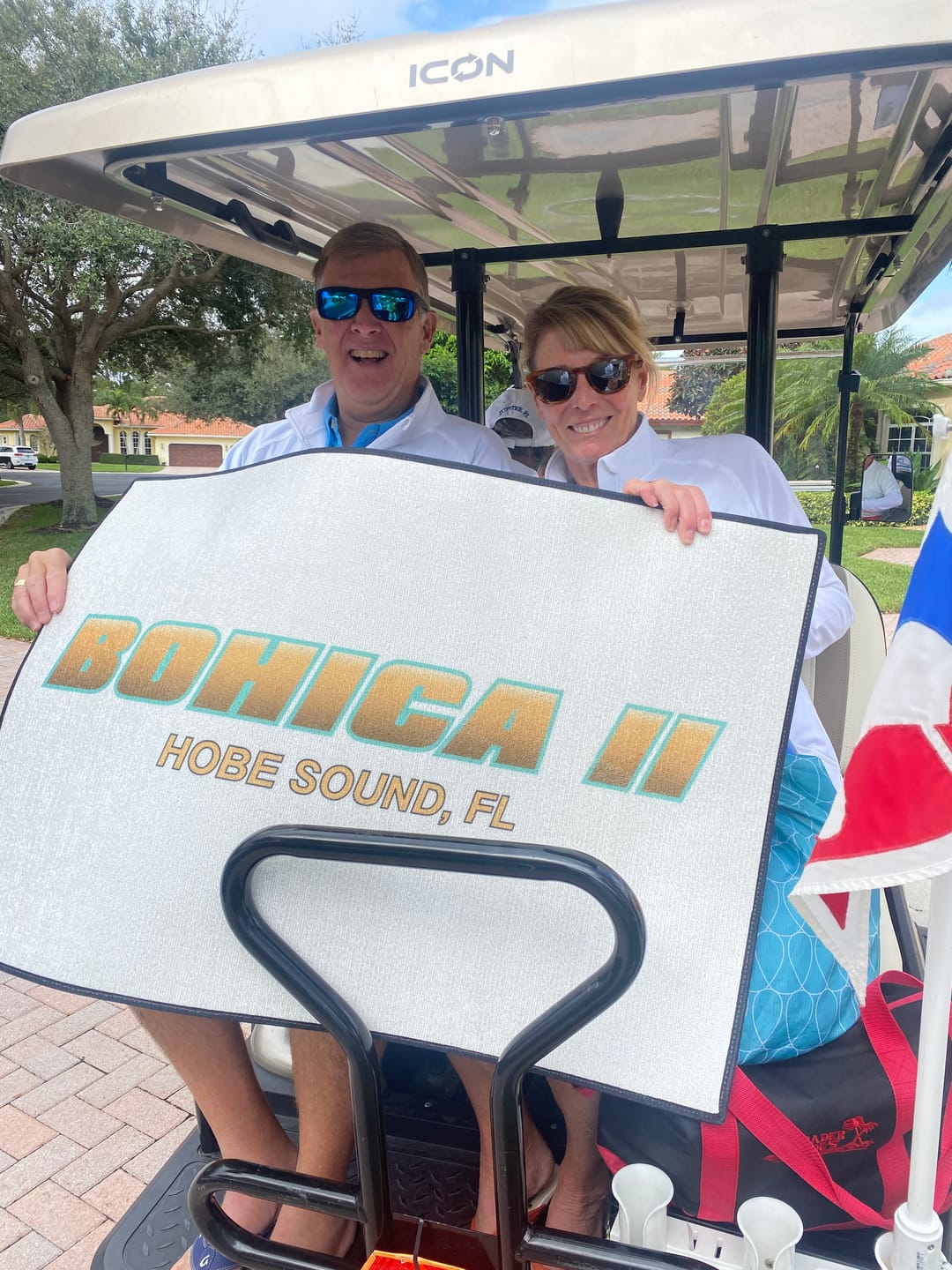 Customer photo review of Custom Indoor/Outdoor Dock Mat