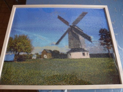 Customer photo review of Broderie Diamant Club™ Kit Personnalisé