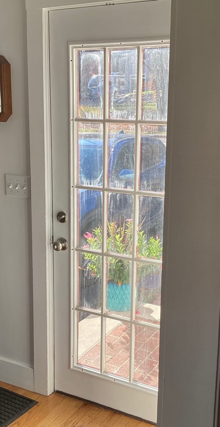 Customer photo review of Grills Between Glass 15 Lite Glass and Frame Kit (Full Lite)
