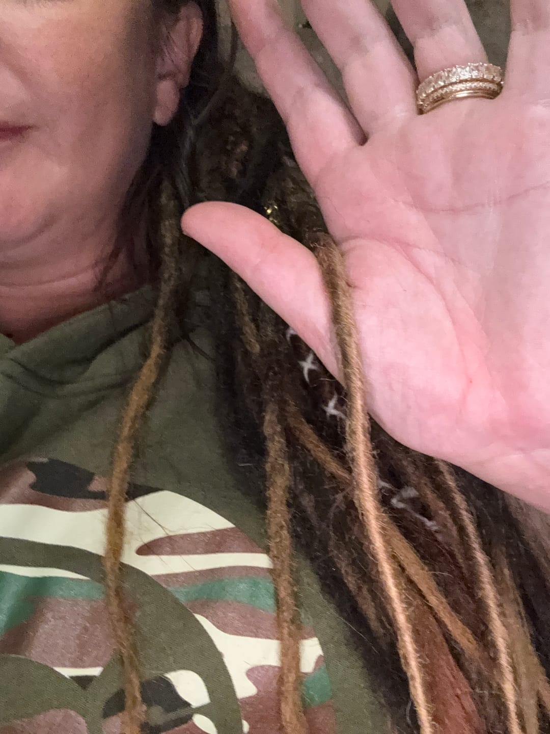 Customer photo review of DARK WARM CARAMEL MELT