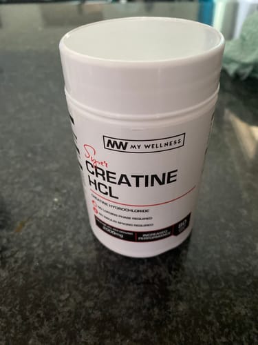 Customer photo review of My Wellness Super Creatine HCL 80 Veggie Caps