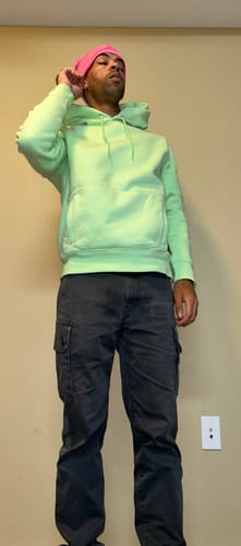 Customer photo review of Y2k beanie