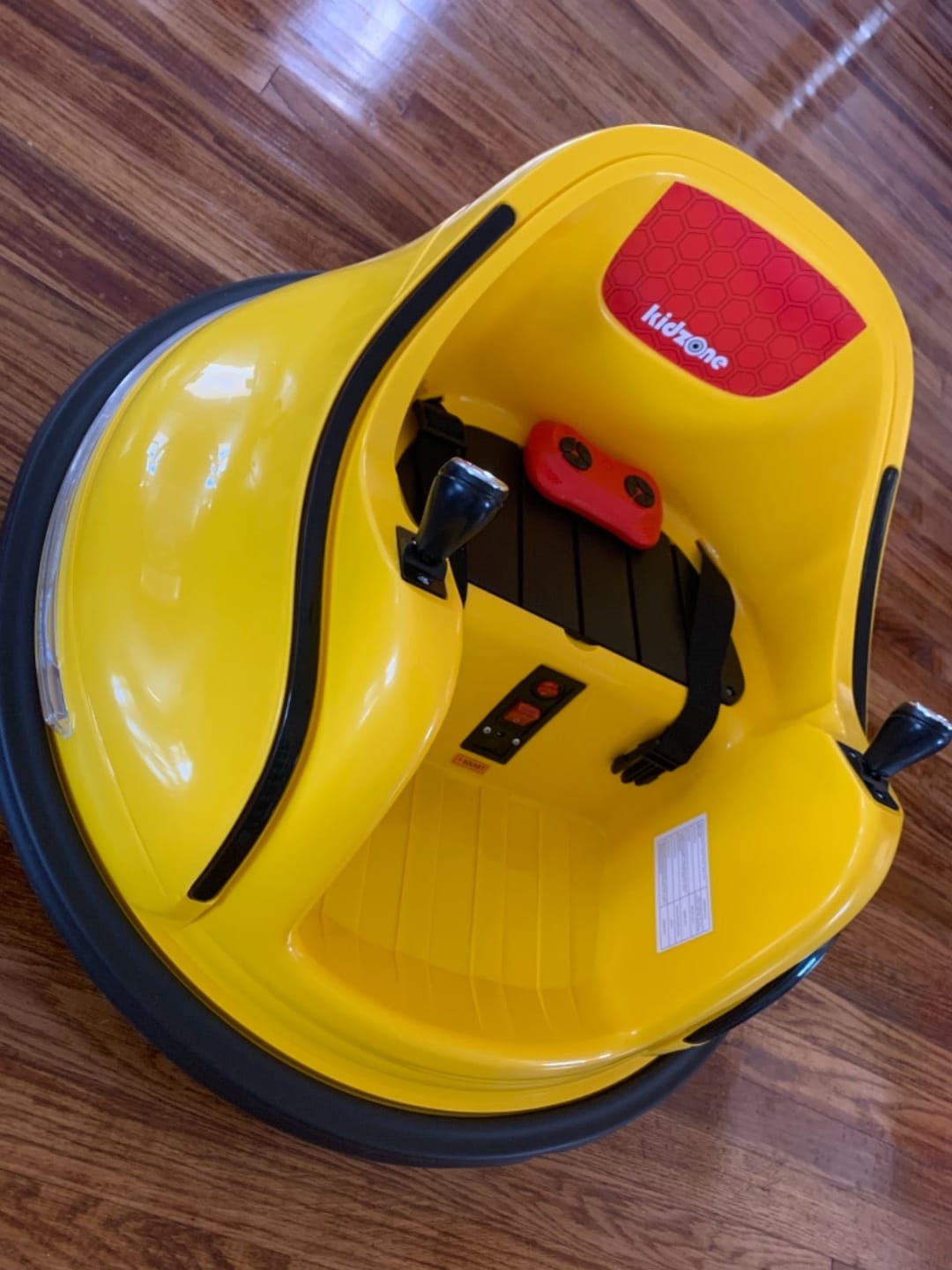 Customer photo review of 6V Bumper Car For Toddlers