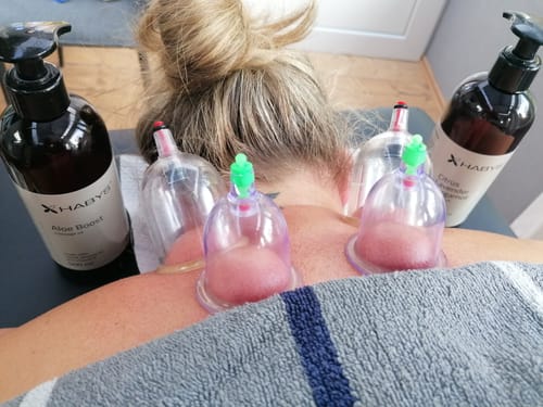 Customer photo review of Massageöl Reya Aloe Boost Habys