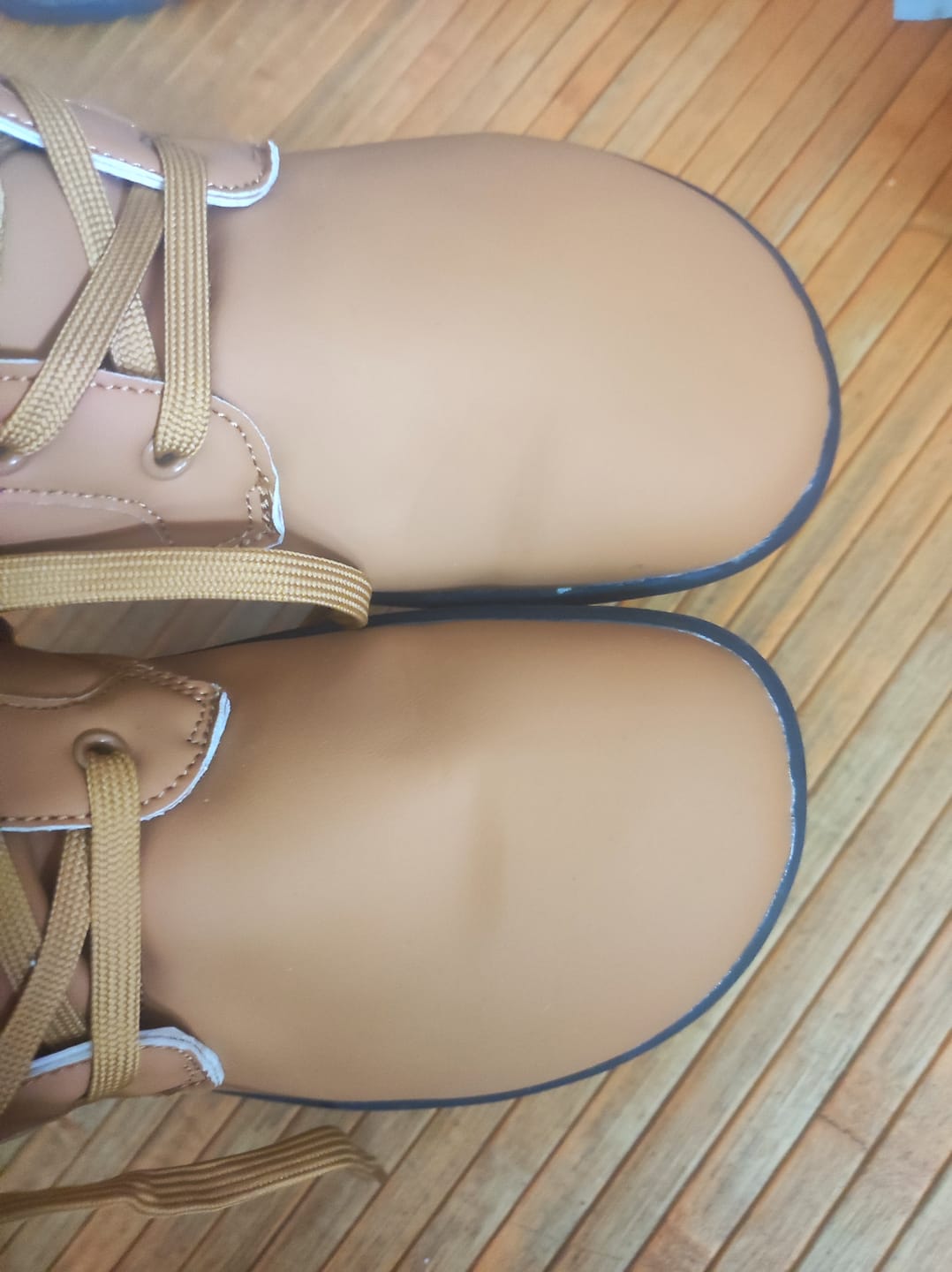 Customer photo review of ZZFABER Adult Barefoot Boots Winter Warm Ankle Shoes for Men Women