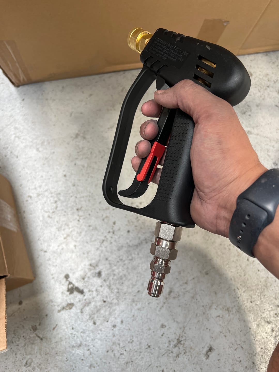 Customer photo review of Swivel Gun