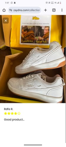 Customer photo review of CLUB Off White