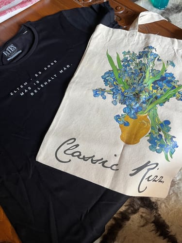 Customer photo review of RIZZ Vászontáska | The van Gogh Collection