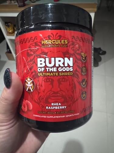 Customer photo review of Burn of the Gods - Fat Burner