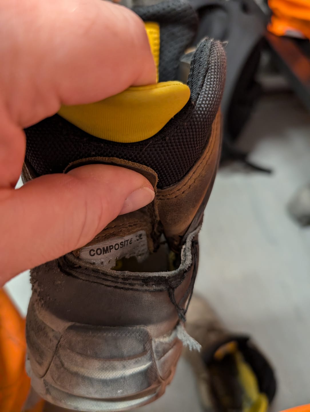 Customer photo review of Diagnostic 2.0 Safety Boot S3 Coffee