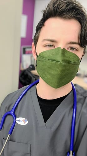 Customer photo review of KN95 Respirator Face Mask - Army Green