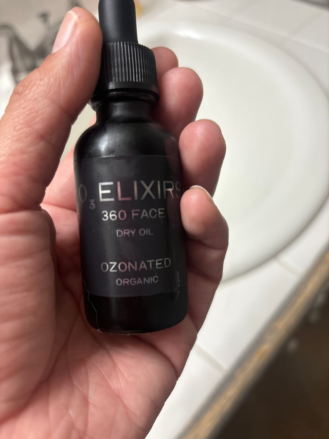 Customer photo review of 360 Face Dry Oil