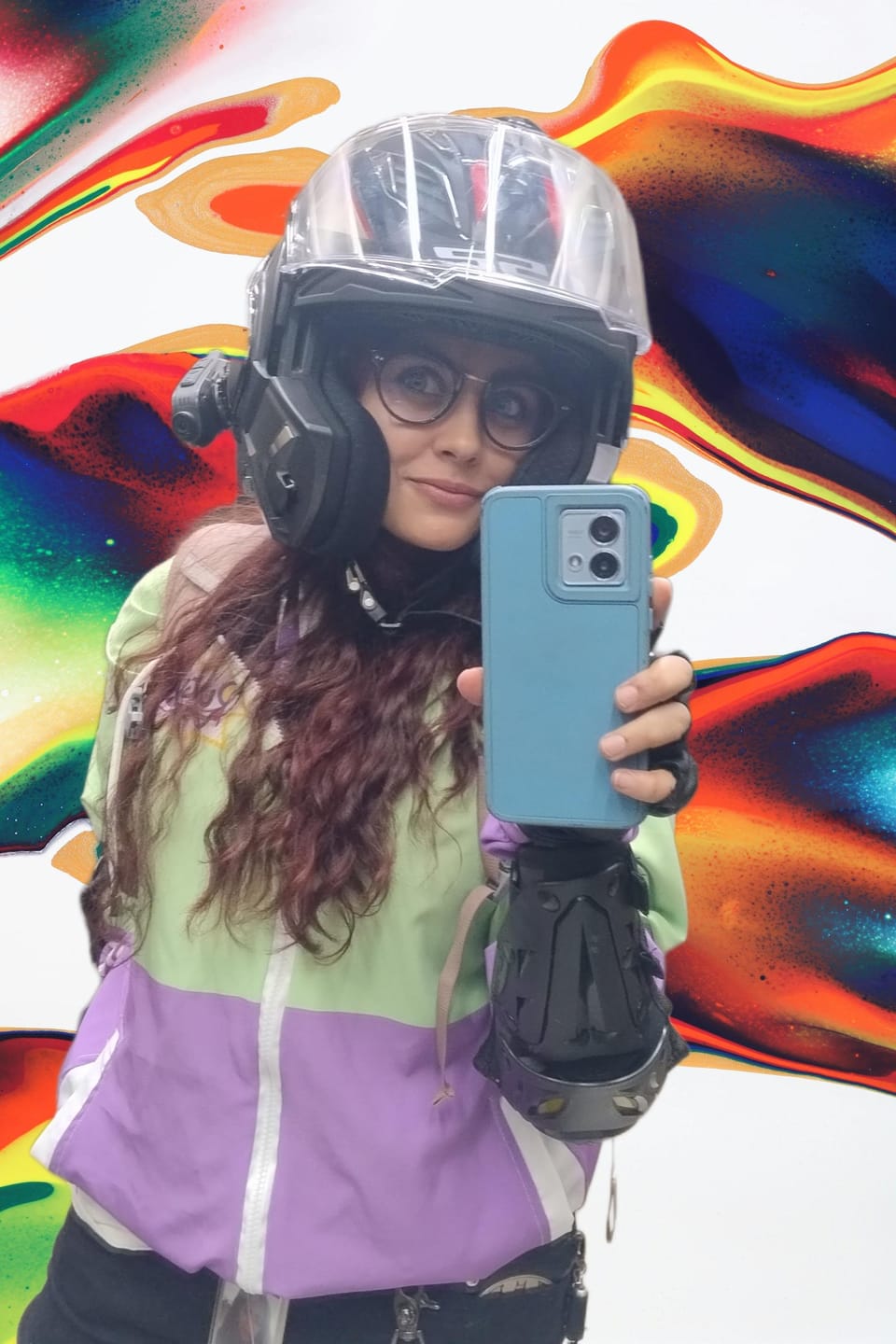 Customer photo review of Bomber Jacket Reptar