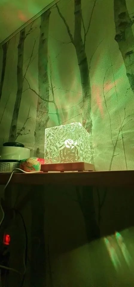 Customer photo review of Northern Lights Lamp