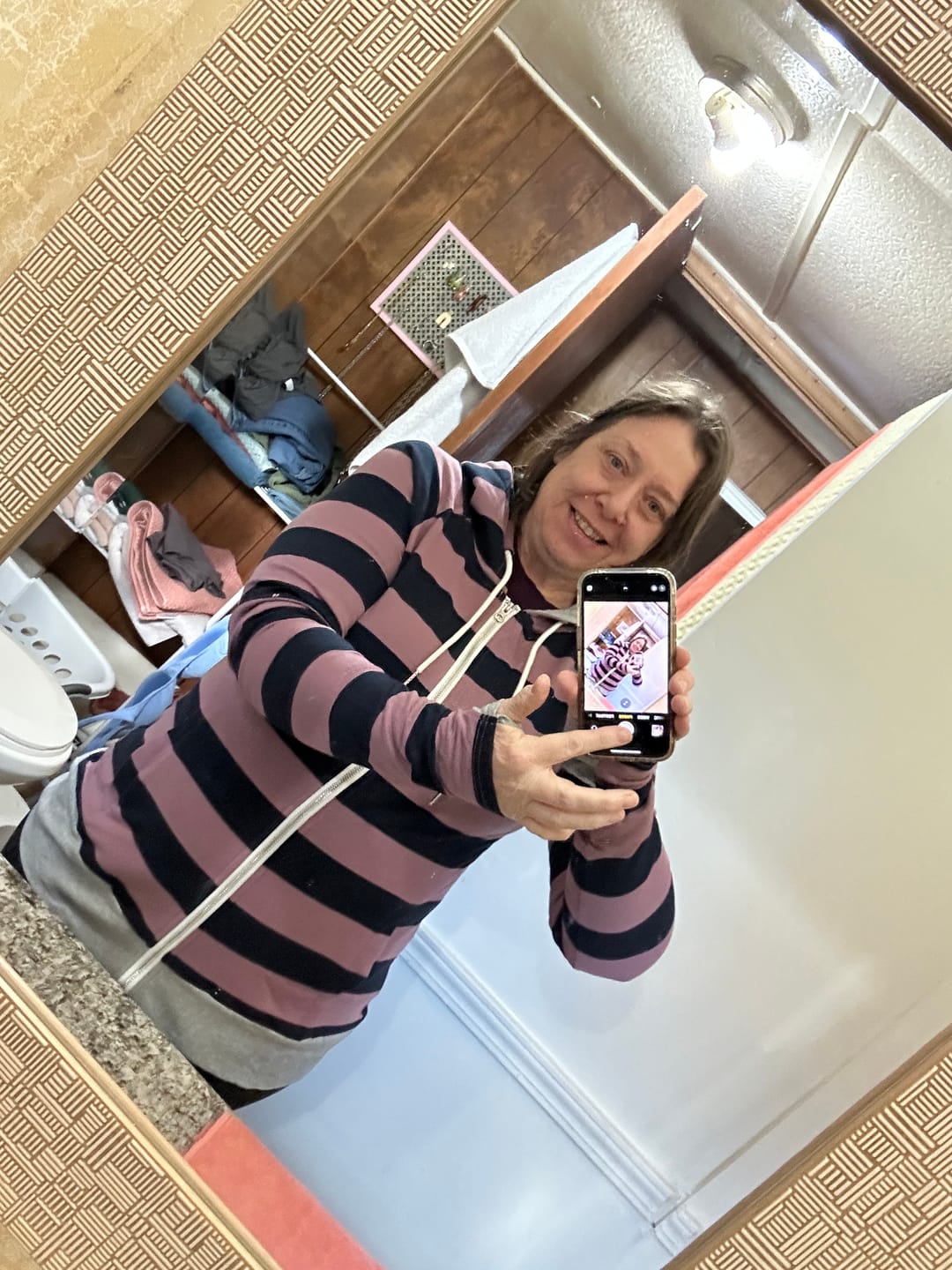 Customer photo review of Toula Purple Full zip