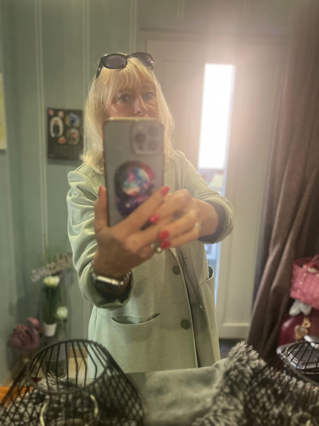 Customer photo review of Apple Watch Metallarmband "Josefin"
