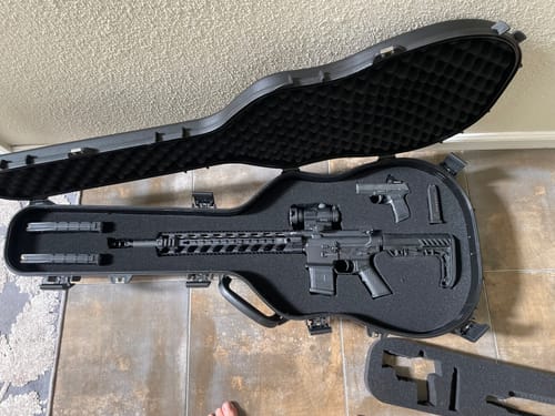 Customer photo review of Tactical Discreet Guitar Case