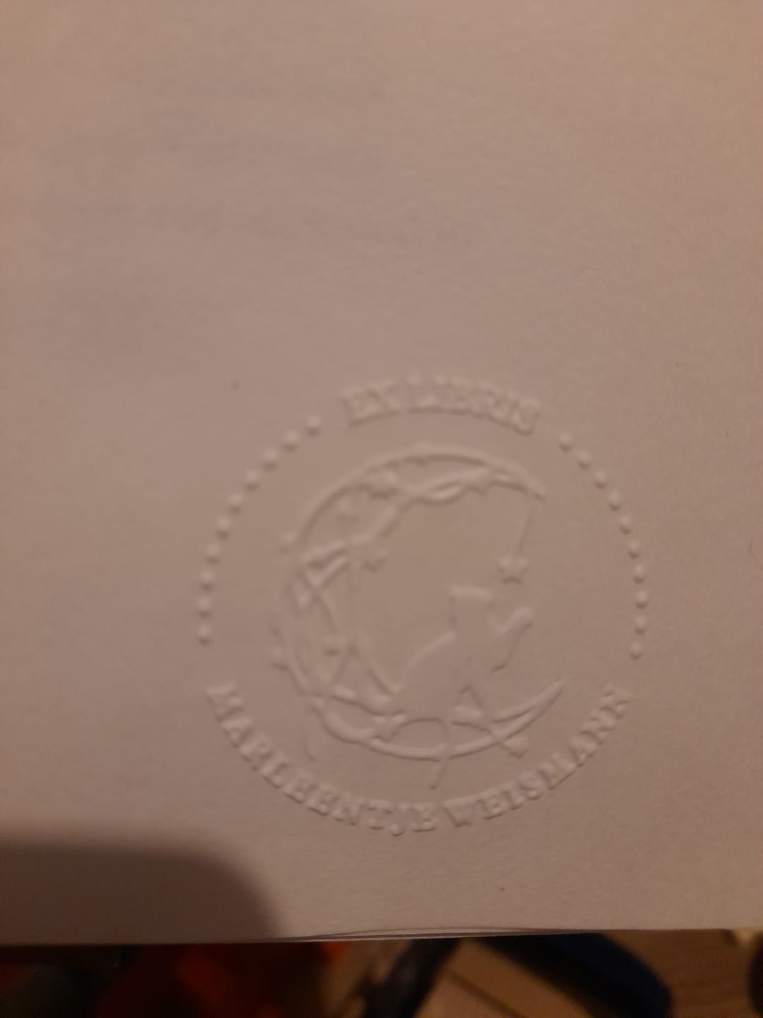 Customer photo review of BoekenStempel - Persoonlijke Boekstempel