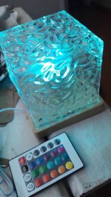 Customer photo review of Northern Lights Lamp