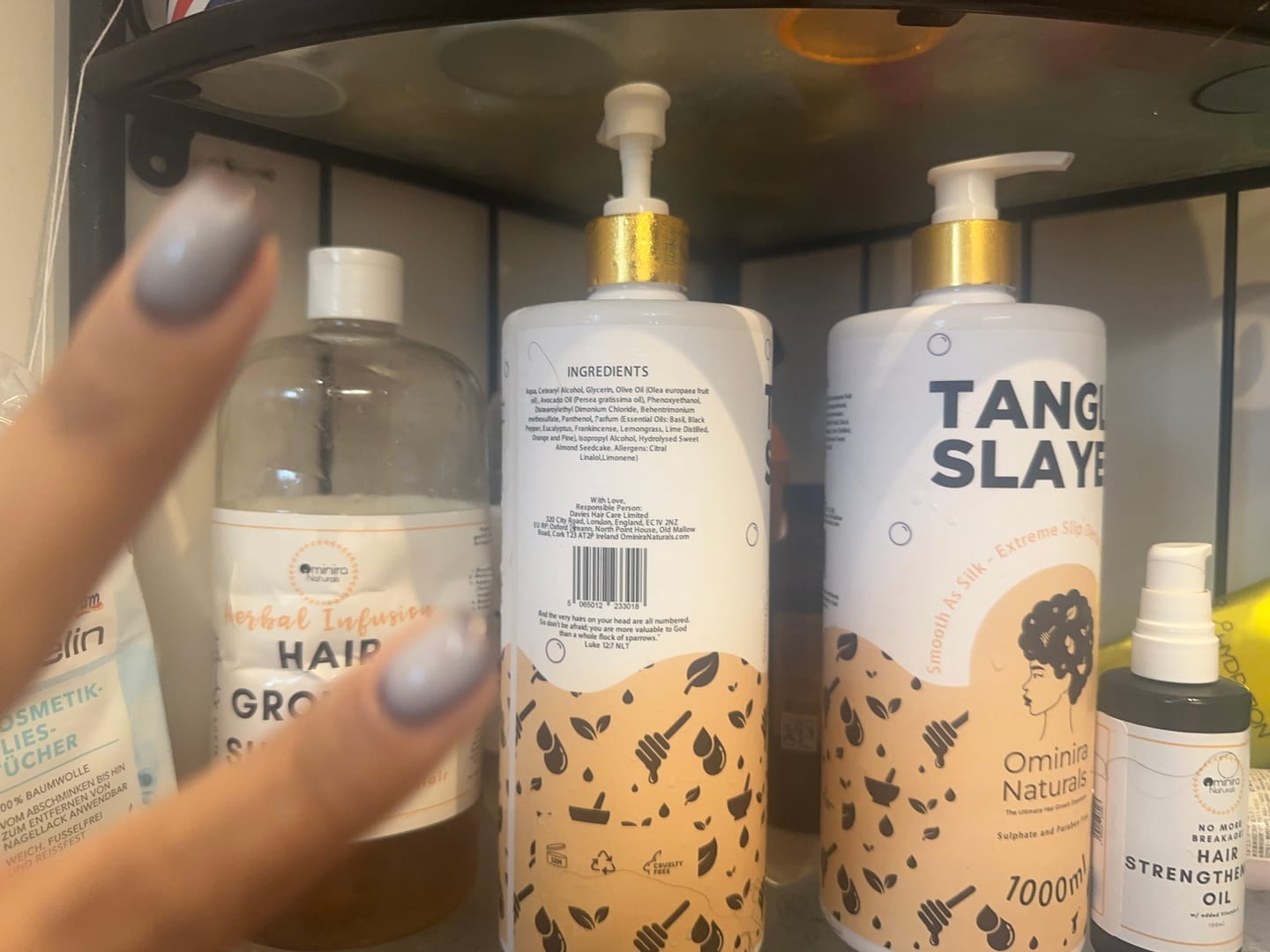 Customer photo review of Tangle Slayer - Extreme Slip Detangling Conditioner