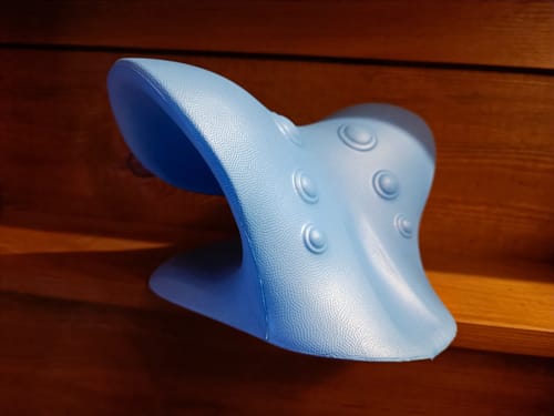 Customer photo review of Kiropraktikus Nyak- és Váll Lazító Párna