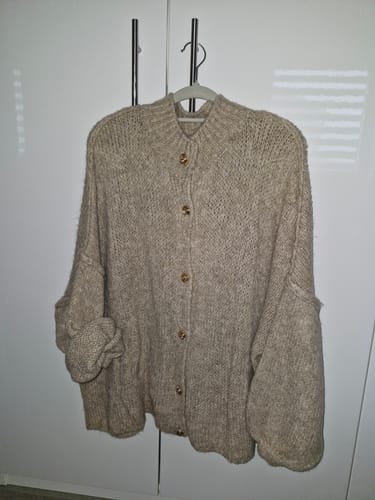 Customer photo review of Oversized Cardigan "CozyGlam"