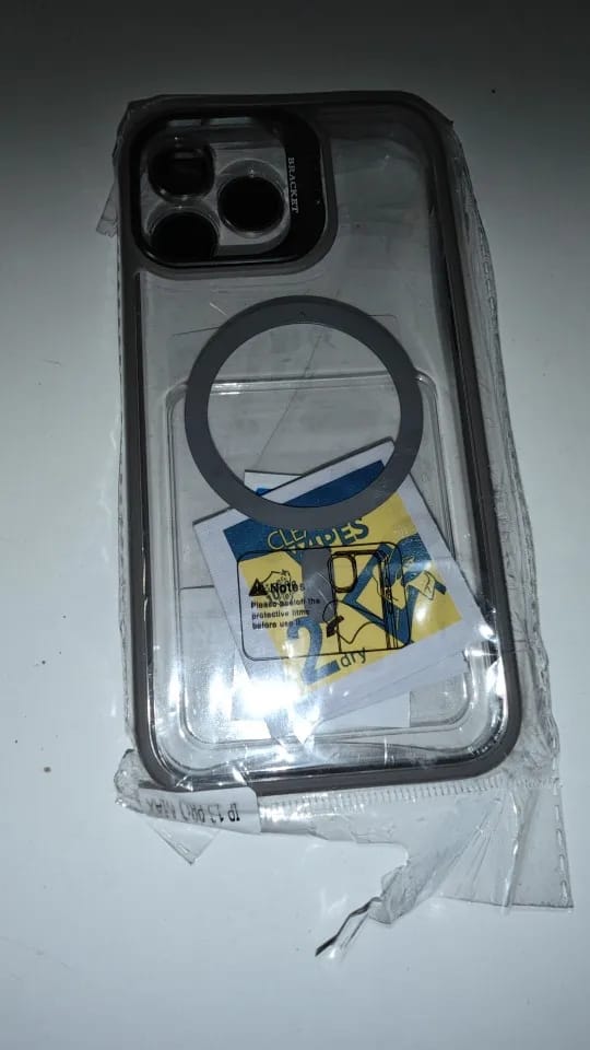 Customer photo review of LuxuryKase LK174 Magnetic Mag-Safe Stand Lens Protector Case Cover For iPhone 13 14 15 16 Plus Pro Max