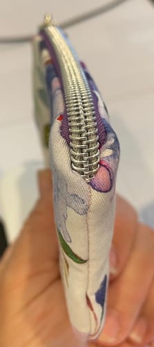 Customer photo review of Sakura Coin Pouch Pattern