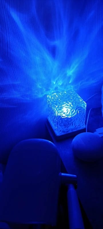 Customer photo review of Northern Lights Lamp
