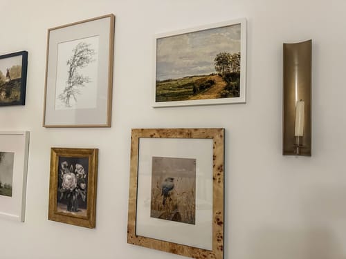 Customer photo review of Louetta Candle Sconce