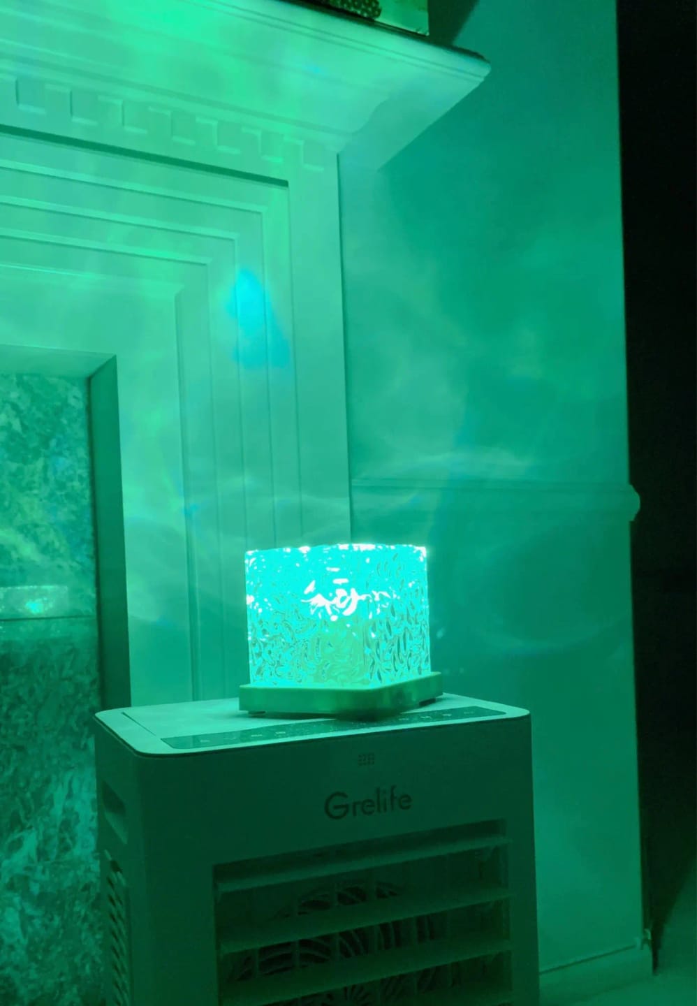 Customer photo review of Northern Lights Lamp