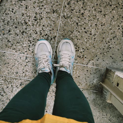 Customer photo review of Terzo Hyper Fuse Sports Shoes For Men