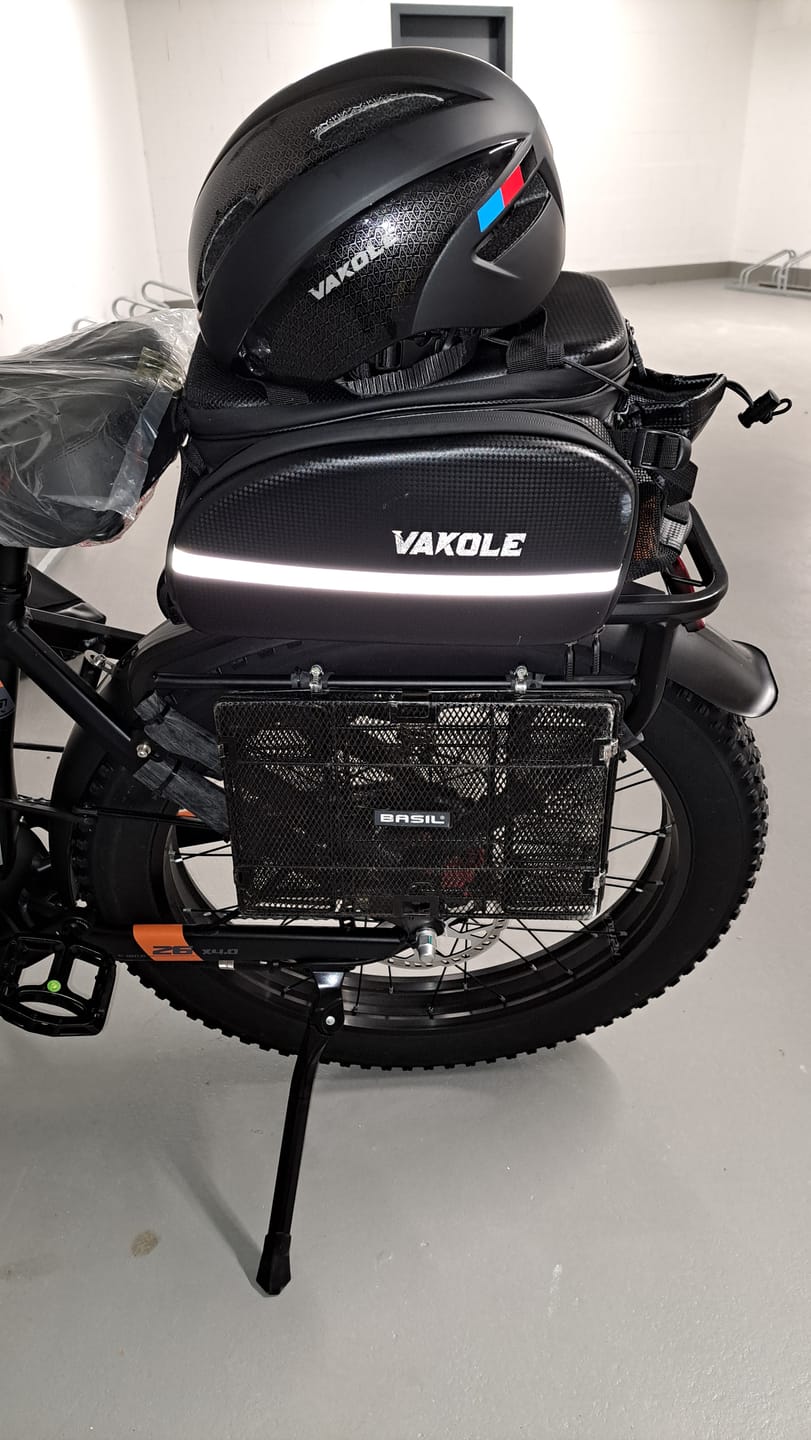Customer photo review of Bike Accessories Combo